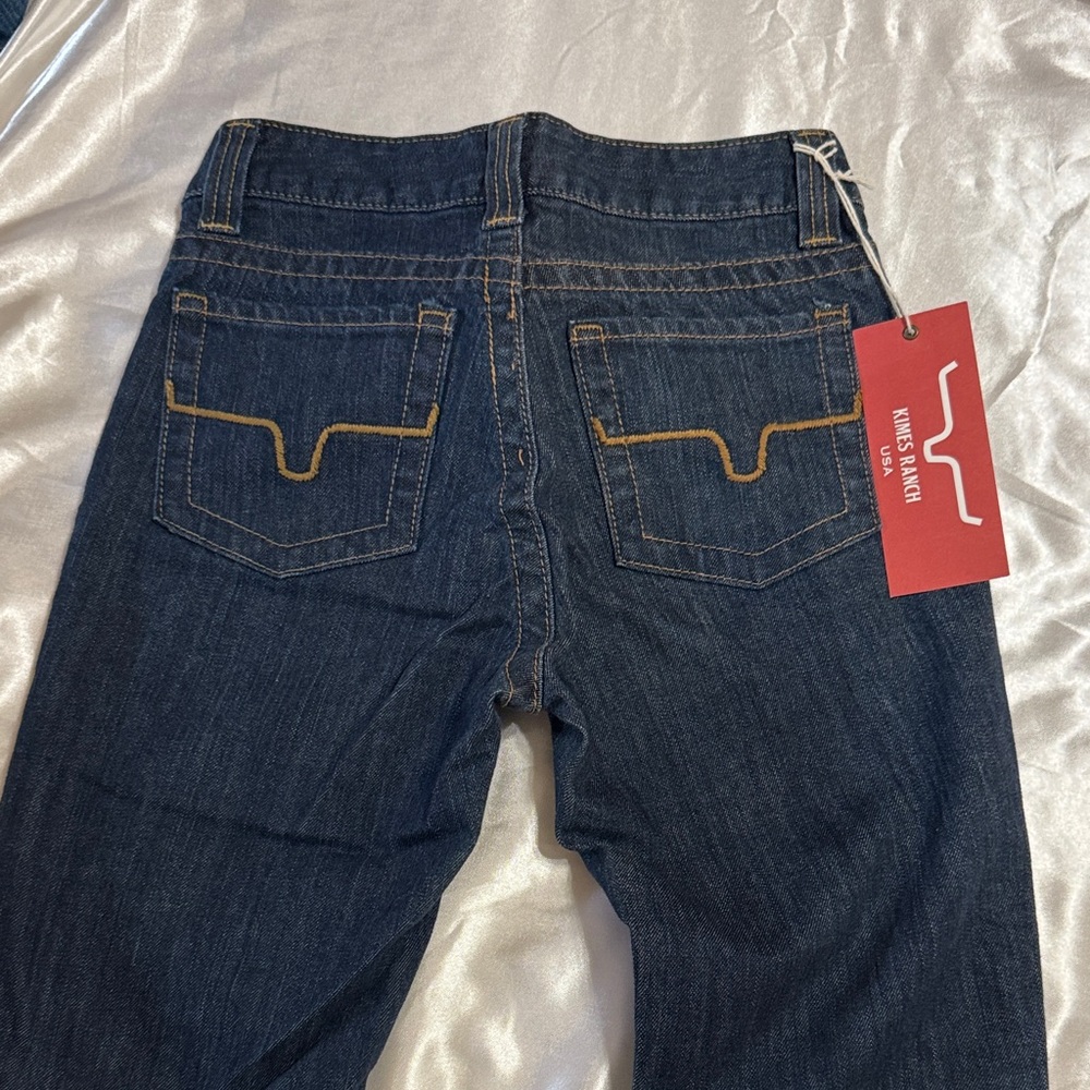 Kimes Ranch Dark Blue Boot Cut Jeans